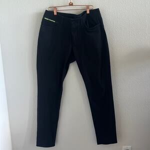 Under Armour Black Range Unlimited Pants Active Golf Athleisure 32 X 32